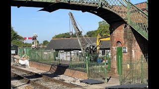 Medstead amp Four Marks Station Dock Crane railway canal building heritage [upl. by Nrubua241]