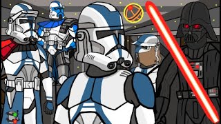 501st Clones meet Darth Vader [upl. by Nimzay]