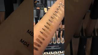 NARS  Radiant Creamy Concealer Swatches of fifteen shades out of the thirty shade line [upl. by Laddie139]