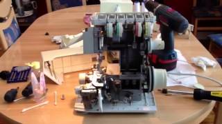 Pfaff 786 Hobbylock serger [upl. by Acireit]