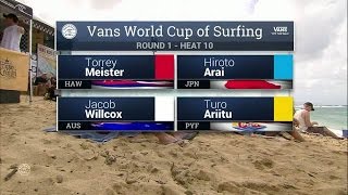 2016 Vans World Cup Round One Heat 10 [upl. by Kruter]