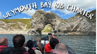 Weymouth Bay Rib Charter  Durdle Door amp Lulworth cove [upl. by Nickolas]