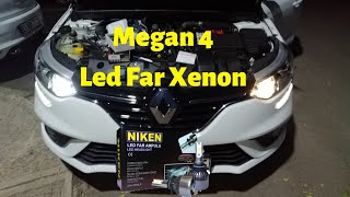 Renault Megan 4 Led Far Montajı Niken Şimşek Etkili [upl. by Maura]