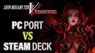 Shin Megami Tensei V Vengeance  PC vs Steam Deck  Stutters vs Perfection [upl. by Conger]