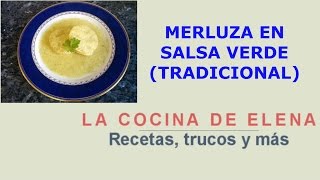 MERLUZA EN SALSA VERDE TRADICIONAL [upl. by Teuton]