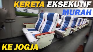 KE JOGJA 100 RIBUAN DAPET KERETA EKSEKUTIF  Kediri  Yogyakarta Naik Kereta Api GAJAYANA [upl. by Wylma]