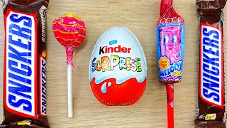 🍭Learn Colors with lollipops and Sweets  Lollipops Unpacking  ASMR  Satisfying Video [upl. by Alidis]