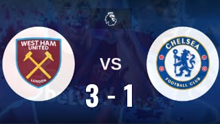 Westham Fc vs Chelsea FC 20232024 EPL Season Week 2 Highlights [upl. by Depoliti851]