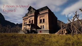 Unreal Engine 5  Quixel Megascans  Create a Horror Mansion Environment Time lapsPart 1 [upl. by Iaht681]