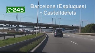 E C245 Barcelona Esplugues  Castelldefels [upl. by Johann]