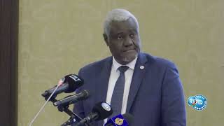 Discours du President de la commission africaine Moussa Faki Mahamat [upl. by Driscoll]