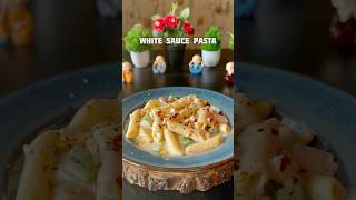 Trending recipe of White Sauce Pasta shorts recipe cooking pasta [upl. by Wahkuna944]