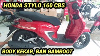 PANTAS PAKAI MESIN160CC TERNYATA BEGINI BODY NYA  HONDA STYLO 160 [upl. by Immanuel781]