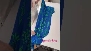 KOLAY ELBİSE KESİMİ EASY DRESS CUTTING sewing sewingprojects dikiş [upl. by Fayola953]