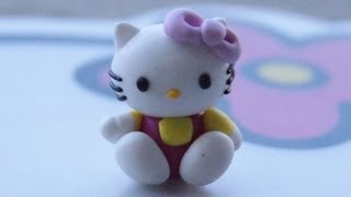 Hello Kitty Polymer Clay [upl. by Faxan352]