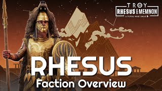 Rhesus Faction Overview  Total War Troy Rhesus amp Memnon DLC [upl. by Giverin]