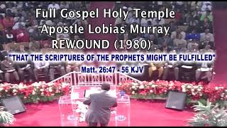 FGHT APOSTLE LOBIAS MURRAY 1980 [upl. by Ettesel]