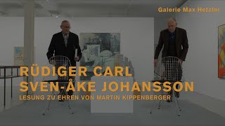 RÜDIGER CARL amp SVENÅKE JOHANSSON at Galerie Max Hetzler Berlin 2023 [upl. by Saraiya]