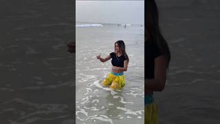 Beach Pe Pani Tez Agya 😱😰  Mukul Sona  Sona Dey  Mukul Gain [upl. by Adnol]