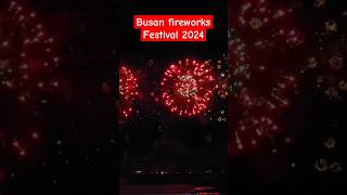 Busan fireworks festival 2024 south korea youtubeshorts viralshots tranding [upl. by Otiragram2]