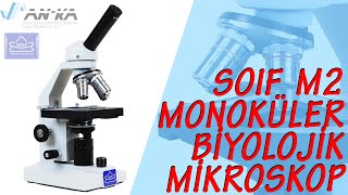 SOIF M2 Monoküler Biyolojik Öğrenci Mikroskobu [upl. by Brocklin]