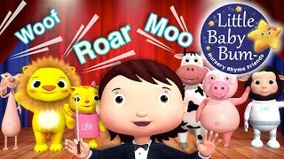 Animals Sounds Song  Nursery Rhymes for Babies by LittleBabyBum  ABCs and 123s [upl. by Eibber272]