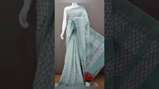 Mercerized Cotton Hand made Ikkat Sarees [upl. by Ragucci]