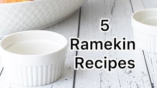 5 Ramekin Recipes  Top 5 Ramekins Recipes  Anjum’s Food [upl. by Idak]