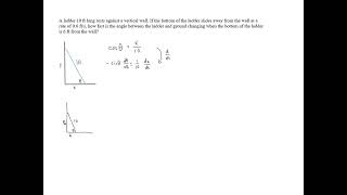 More Related Rates  Problem 2 [upl. by Kalindi]