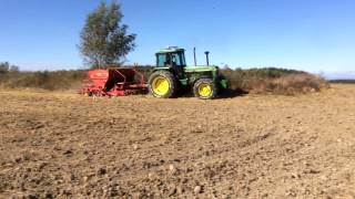 John Deere 3650 Straight pipe sound [upl. by Adnohryt]