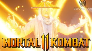 INSANE 50 DAMAGE RAIDEN COMBO  Mortal Kombat 11 quotRaidenquot Gameplay [upl. by Mcspadden]