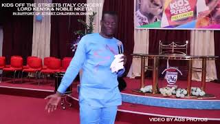 Lord Kenya raps Old Hiplife songs in Church [upl. by Storer421]