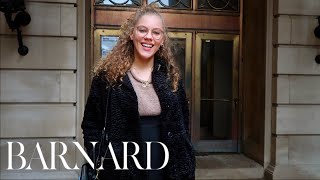 73 Questions With A Barnard Student  A Fashion Designer [upl. by Daisi]