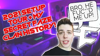 Zippies 2021 Setup Tour amp His Secret FaZe History [upl. by Mecke]