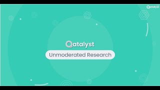 Qatalyst Unmoderated Studies [upl. by Martinsen890]