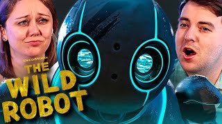 THE WILD ROBOT 2024  Official Trailer REACTION  Dreamworks [upl. by Annmarie]