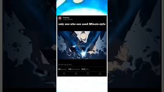 Only one who can used Minato style 😱anime animeedit narutoedit trendingshorts 1mshortsfeed [upl. by Audwin199]