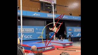 World Record Pole Vault Sequential Motion [upl. by Ahsenat483]