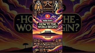 How Did the Ancient Egyptians Believe the World Began history egyptology ancient Pharaohs [upl. by Pillow868]