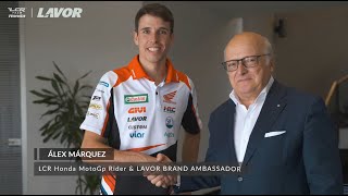 Alex Márquez and LCR Honda meet Lavor [upl. by Vina]