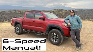 Tacoma 6Speed Manual Initial Impressions amp Overview [upl. by Marlena]