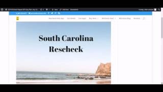 South Carolina Rescheck [upl. by Ethe]