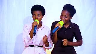 NARABABARIWE BY DRUPS BAND COVERED BY JOCELYNE amp GRACE WORSHIPERS [upl. by Nylesoy]