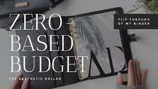 New A5 Budget Binder Flip Through  ZeroBased Budget  Goal Setting  Financial Planning [upl. by Montana]