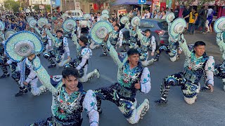 🎊🎺Caporales Reales Brillantes  Carnaval Farolito Costero Tocopilla 2024🎊🎺 [upl. by Dej]