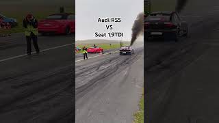 Benziner VS Diesel RS5 gegen 19tdi 14 Mile Battleefrgermany [upl. by Oidgime]