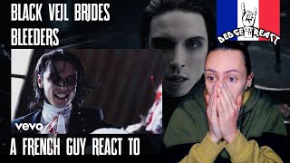 Un français réagit à quotBlack Veil Brides  Bleedersquot  🤘 Dedge React 🤘 [upl. by Wylie965]