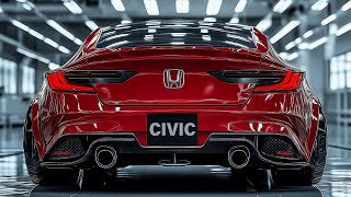 2025 Honda Civic Revealed  Redefining Efficiency A Bold Leap in Design amp Innovation [upl. by Gio]