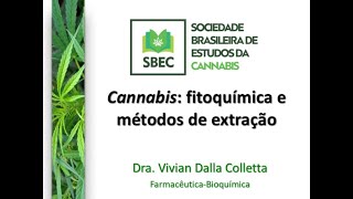 Cannabis Fitoquímica e Métodos de Extração  Dra Vivian Dalla Colletta [upl. by Elbertine142]