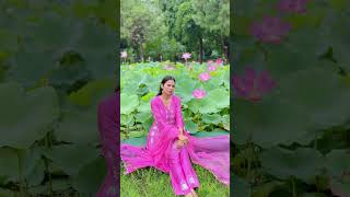 Must Have Chanderi Silk Anarkali Suit in Light Fuchsia for festive season [upl. by Wash]